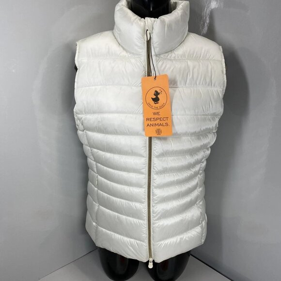 Save The Duck “Lynn” Vegan Puffer Vest – Size S (NWT) - Picture 1 of 11
